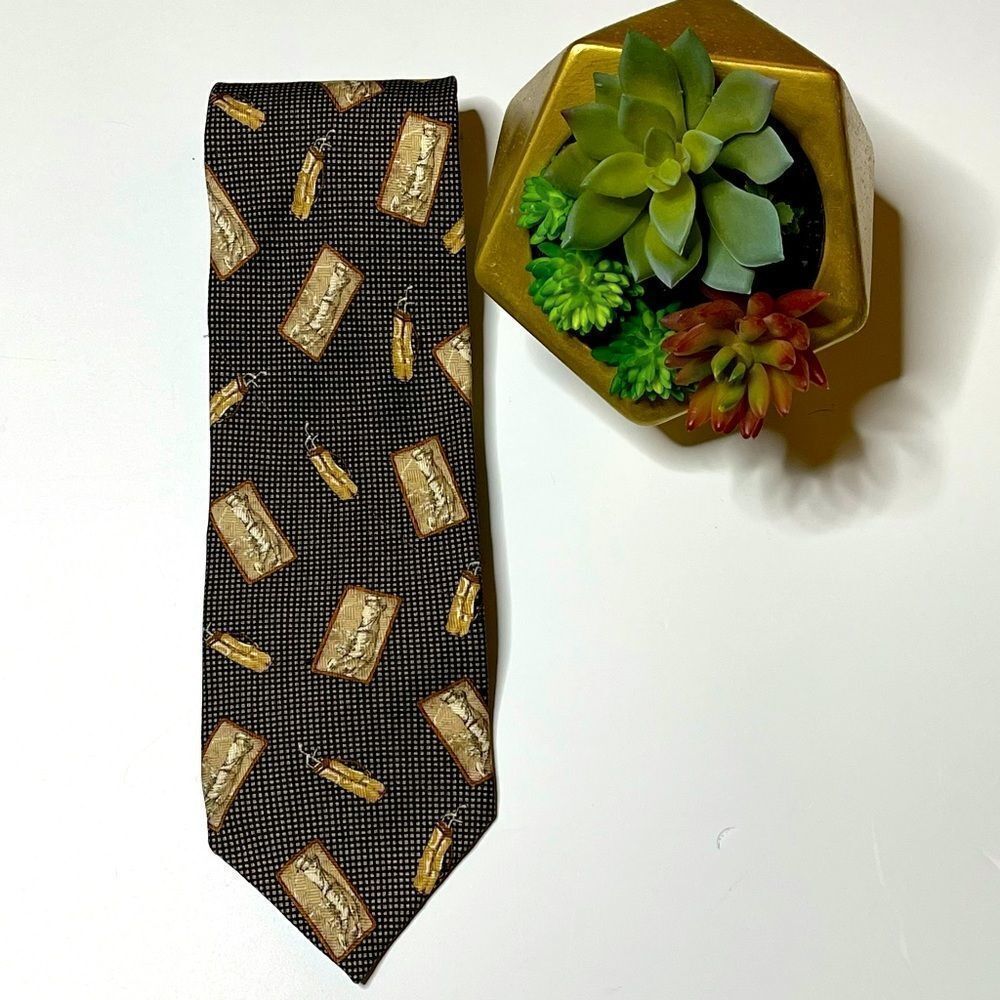 Vintage Payne Stewart Silk Golf Tie